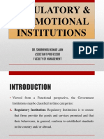 Regulatory & Promotional Institutions - Rbi