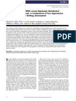 Educational Measurement - 2020 - Sims - Rubric Rating With MFRM Versus Randomly Distributed Comparative Judgment A