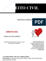 Direito Civil: Negócios Jurídicos