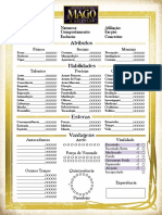 M20 - Ficha de Personagem (Alta Resolução)