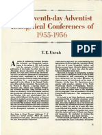 The SDA Evangelical Conferences 1955-1956 (TE Unruh)