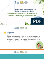 Brigada de Educación Ambiental y Gestión de Riesgos. 05 Mayo