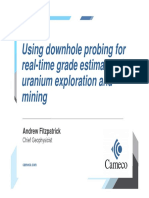 2015 ASEG 07 - Fitzpatrick - Uranium Grade Estimation From Gamma Logging - Cameco