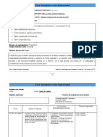 Carta Descriptiva o Guia Instruccional