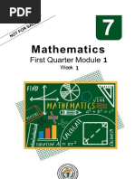 Math7 Q1 Week 1 Hybrid Revision