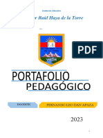 Carpeta Pedagogica Victor Raul Haya de La Torre