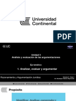 Tema 9 - Analizar Evaluar y Argumentar