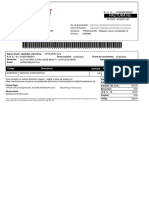 Factura No.: Codigo Descripcion Cantidad P. Unitario DSCT %