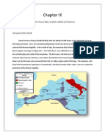 The First Punic War and The Battle of Telamon