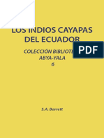 Los Indios Cayapas Del Ecuador