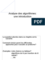 Analysedesalgorithmes