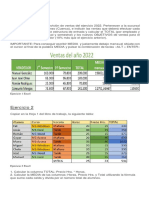 Ejercicio Excel