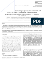 Electrochemical of Organosphorus Compound With P-O, P-N and P-C Bonds From White Phosphorus by Yu. M. Kargin