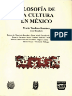 Ramírez, Mario Teodoro - Filosofía de La Cultura en México