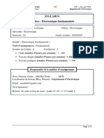 Modèle Syllabus