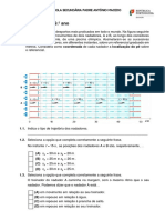 Físico-Química 9.º Ano: X X X X X X X X