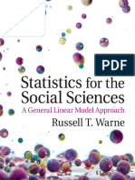 Statistics For The Social Sciences - A General Linear Model Approach-Cambridge University Press (2018)