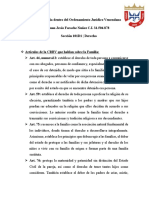 La Familia Dentro Del Ordenamiento Jurídico Venezolano