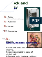 Lock and Key Procedure RARE