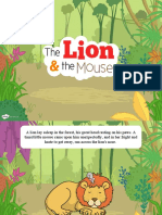 T T 14251 The Lion and The Mouse Powerpoint