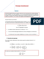 Chapitre 2 - Principe Variationnel-1