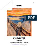 Apostila de ARTE - EJA - 3º Semestre - Completa