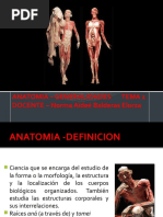 Generalidades de Anatomia Humana