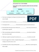 Conjunctive Adverbs