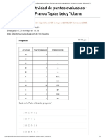 Historial de Exámenes para Franco Tapias Leidy Yuliana - Actividad de Puntos Evaluables - Escenario 2