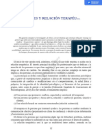 Habilidades y Relación Terapéutica