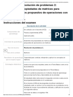 Examen - (APEB1-10%) Resolución de Problemas 2 - Determine Las Propiedades de Matrices para Resolver Ejercicios Propuestos de Operaciones Con Matrices