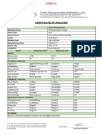 COA Panax Ginseng Ext