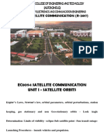 Ec 8094 Satellite Communication - Course Material