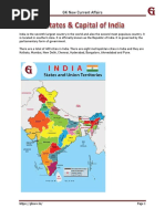 States and Capital of India