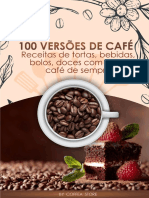 Receitas 100 Versões de Café