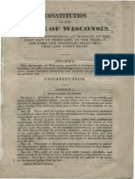 Wisconsin State Constitution