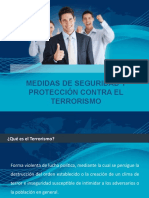 Medidas de Seguridad y Protección Vs El Terrorismo