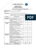 BA 204 ACOM Peer Rating Form 2nd Sem SY 2022-2023