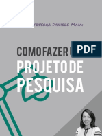 E Book Projeto de Pesquisa Daniele