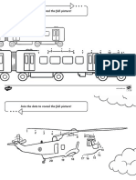 Transport Dot To Dot Activity Sheets Ver 2