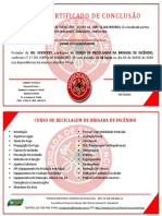 Certificado Brigada de Incendio Tecpolpa