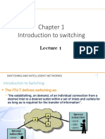 Chapter 1 Introduction To Switching