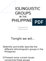 Ethnolinguistic Groups Presentatio