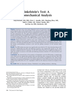 Finkelstein's Test - A Biomechanical Analysis