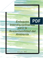 Enfoques Interdisciplinarios para La Sustentabilidad Del Ambiente