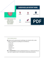 Cardiovascular History Taking 15-11-2021