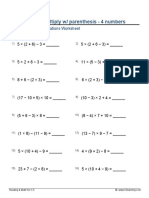 Grade 3 Order Operations Add Sub Mult 4 C