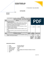 Cotización N 1218-1-2021 - Levantamineto Electrico para Inspeccion de Indeci