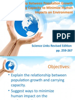 Population Growth and Carrying Capacity