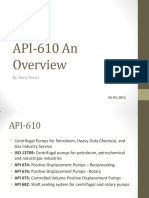 API-610 An Overview